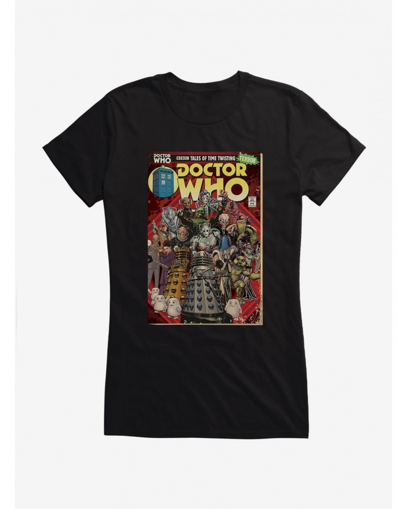 Doctor Who Tales Of Time Twisting Girls T-Shirt $7.72 T-Shirts