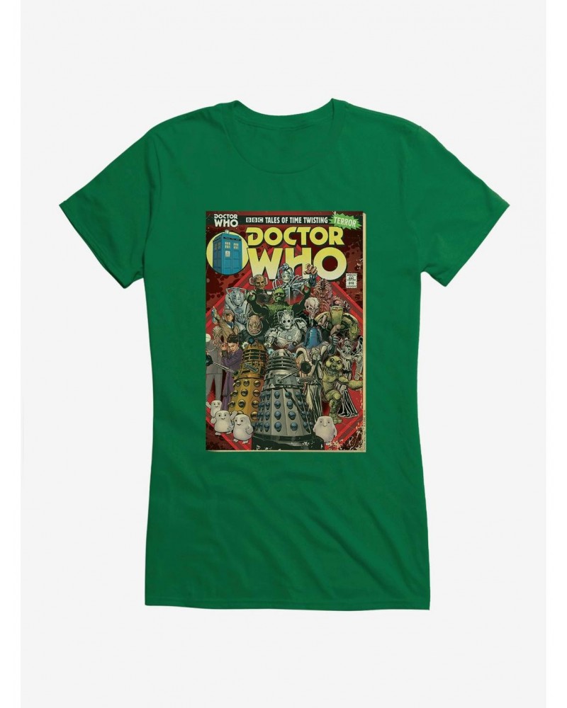 Doctor Who Tales Of Time Twisting Girls T-Shirt $7.72 T-Shirts