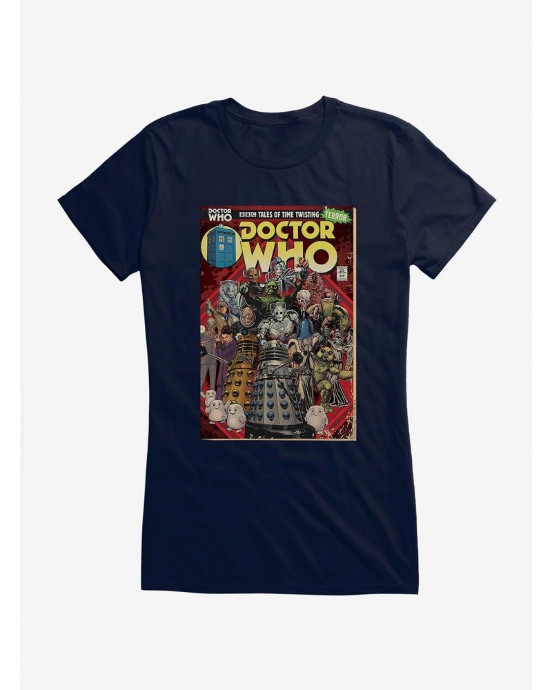 Doctor Who Tales Of Time Twisting Girls T-Shirt $7.72 T-Shirts