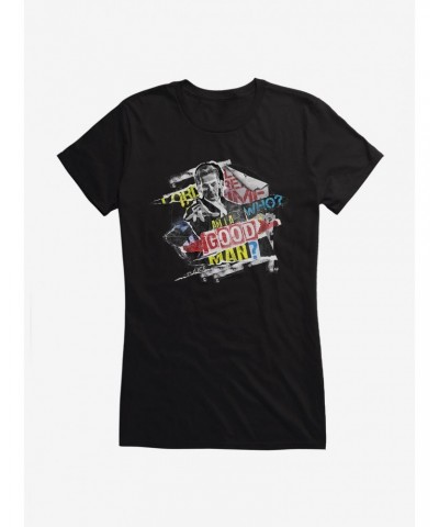 Doctor Who Twelfth Doctor Good Man Girls T-Shirt $9.71 T-Shirts