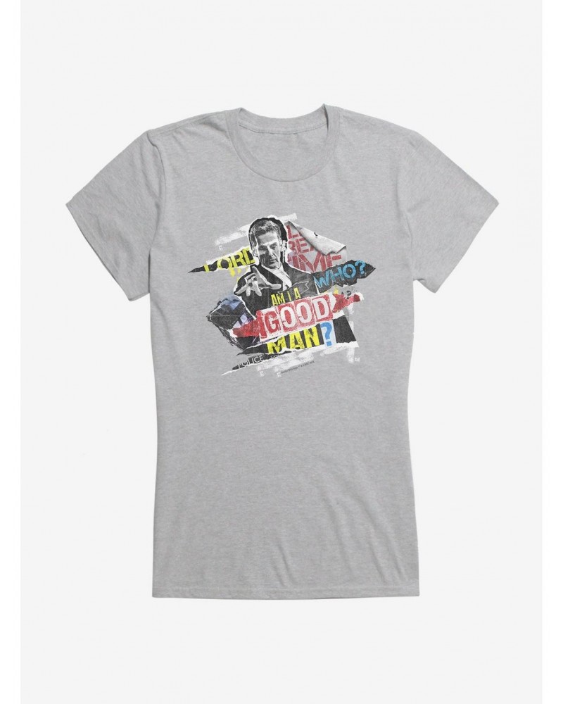 Doctor Who Twelfth Doctor Good Man Girls T-Shirt $9.71 T-Shirts