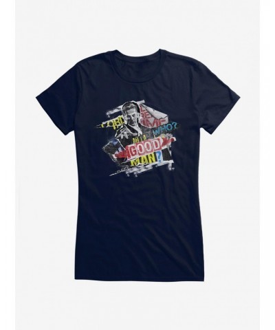 Doctor Who Twelfth Doctor Good Man Girls T-Shirt $9.71 T-Shirts