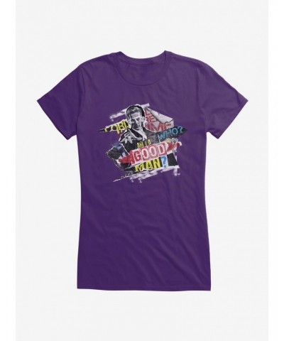 Doctor Who Twelfth Doctor Good Man Girls T-Shirt $9.71 T-Shirts