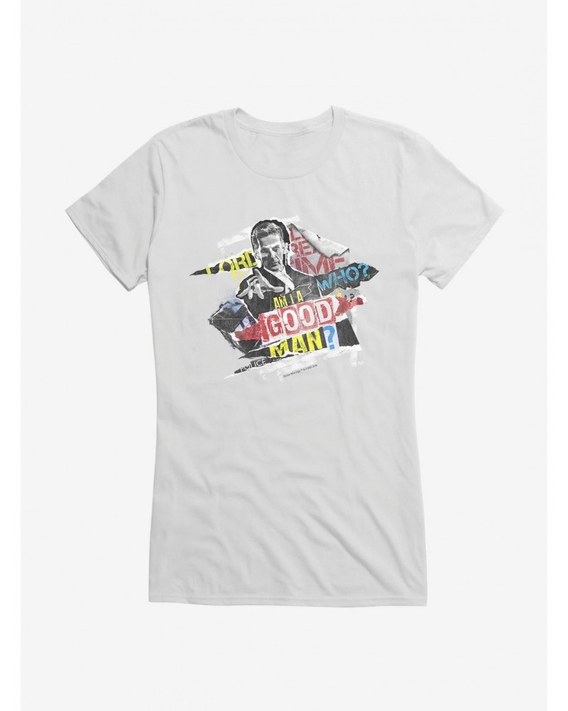 Doctor Who Twelfth Doctor Good Man Girls T-Shirt $9.71 T-Shirts