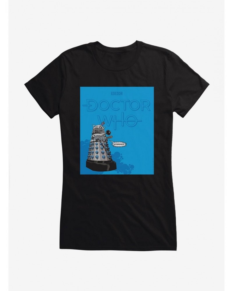 Doctor Who Dalek Logo Girls T-Shirt $10.71 T-Shirts