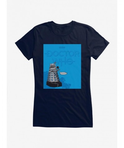 Doctor Who Dalek Logo Girls T-Shirt $10.71 T-Shirts