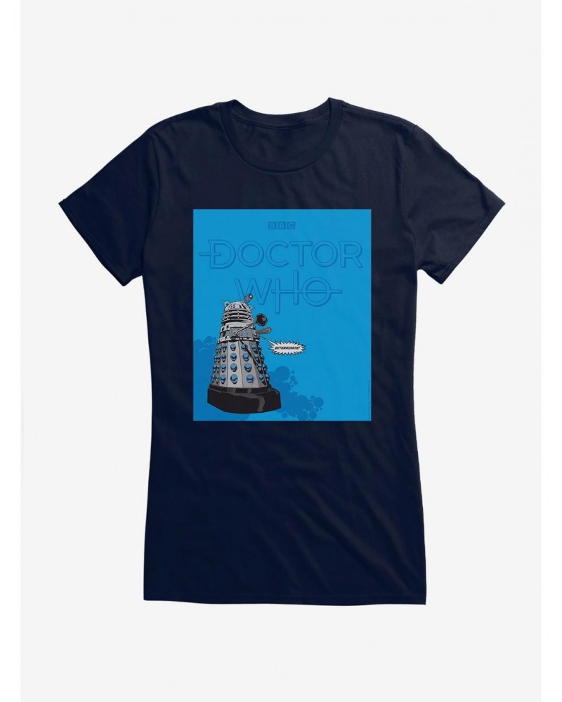 Doctor Who Dalek Logo Girls T-Shirt $10.71 T-Shirts