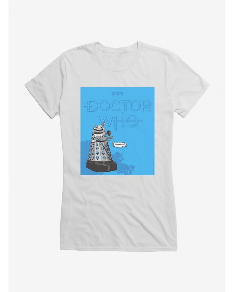 Doctor Who Dalek Logo Girls T-Shirt $10.71 T-Shirts