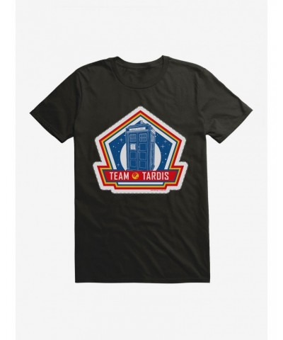 Doctor Who Thirteenth Doctor Team TARDIS Badge T-Shirt $11.71 T-Shirts