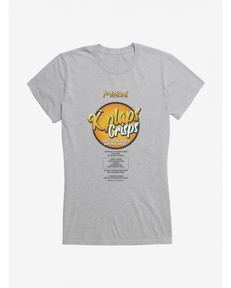 Doctor Who Series 12 Episode 3 K'Plaps Crisps Girls Black T-Shirt $11.95 T-Shirts