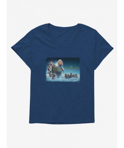 Doctor Who The Thirteenth Doctor Legend Of The Sea Devils Girls T-Shirt Plus Size $10.47 T-Shirts