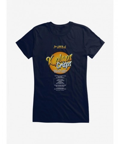 Doctor Who Series 12 Episode 3 K'Plaps Crisps Girls Black T-Shirt $11.95 T-Shirts