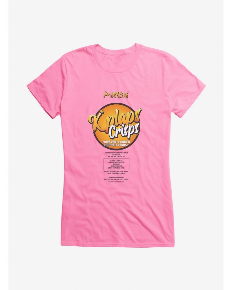 Doctor Who Series 12 Episode 3 K'Plaps Crisps Girls Black T-Shirt $11.95 T-Shirts