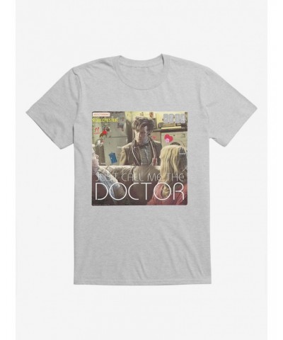 Doctor Who Eleventh Doctor Call Me The Doctor T-Shirt $8.37 T-Shirts