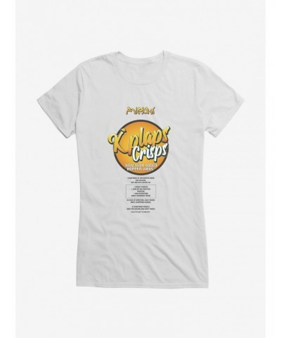 Doctor Who Series 12 Episode 3 K'Plaps Crisps Girls Black T-Shirt $11.95 T-Shirts