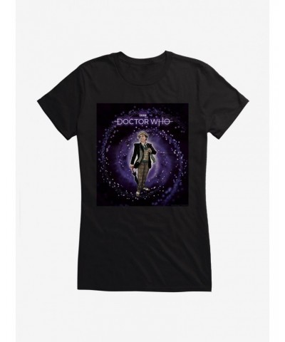 Doctor Who The Seventh Doctor Time Warp Girls T-Shirt $11.70 T-Shirts