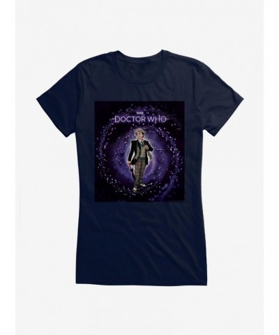 Doctor Who The Seventh Doctor Time Warp Girls T-Shirt $11.70 T-Shirts