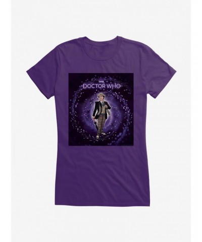 Doctor Who The Seventh Doctor Time Warp Girls T-Shirt $11.70 T-Shirts