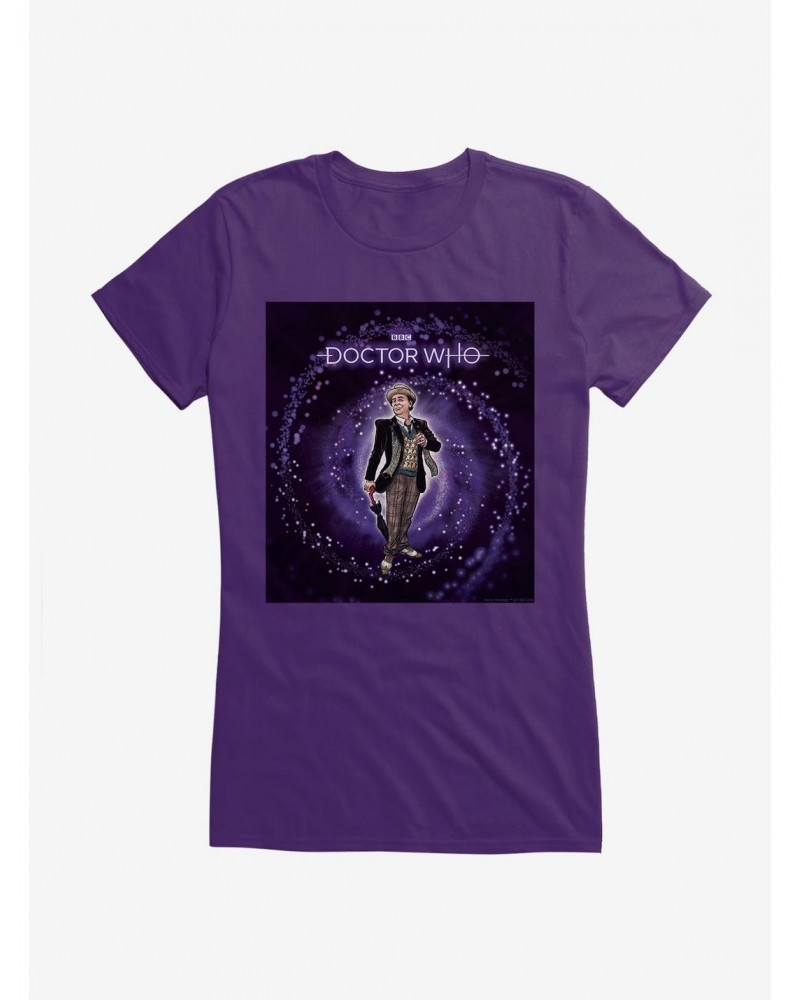 Doctor Who The Seventh Doctor Time Warp Girls T-Shirt $11.70 T-Shirts