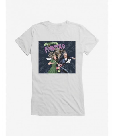 Doctor Who Twelfth Doctor And Clara Foretold Girls T-Shirt $10.46 T-Shirts