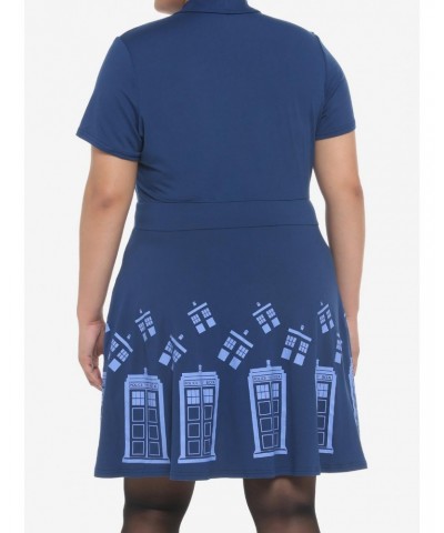 Her Universe Doctor Who TARDIS Retro Dress Plus Size $12.96 Dresses