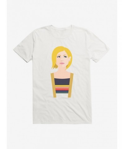 Doctor Who Thirteenth Doctor Illustration Grin T-Shirt $9.56 T-Shirts