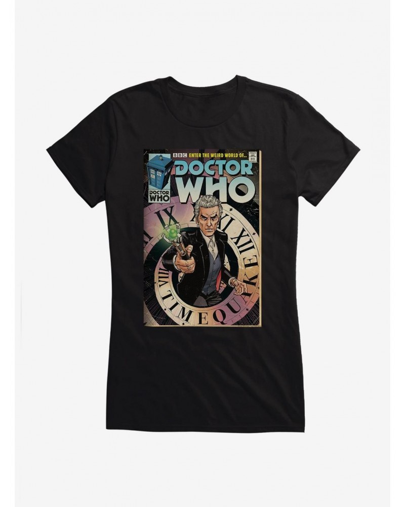 Doctor Who Twelfth Doctor Enter The Weird World Comic Girls T-Shirt $12.45 T-Shirts