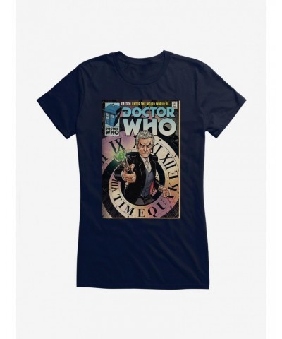 Doctor Who Twelfth Doctor Enter The Weird World Comic Girls T-Shirt $12.45 T-Shirts