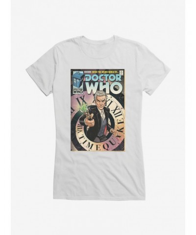 Doctor Who Twelfth Doctor Enter The Weird World Comic Girls T-Shirt $12.45 T-Shirts