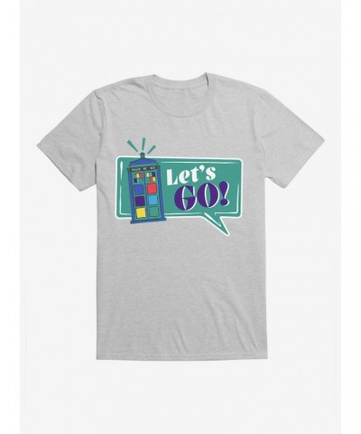 Doctor Who TARDIS Time To Go T-Shirt $9.56 T-Shirts