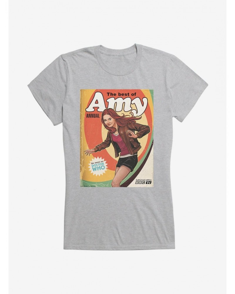 Doctor Who Annual The Best Of Amy Girls T-Shirt $9.46 T-Shirts