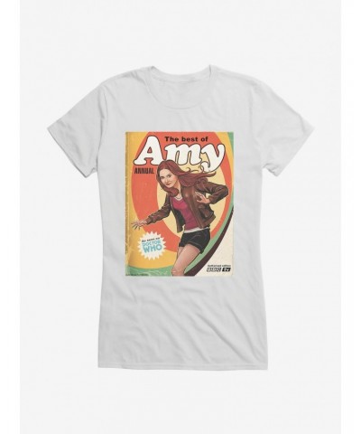 Doctor Who Annual The Best Of Amy Girls T-Shirt $9.46 T-Shirts