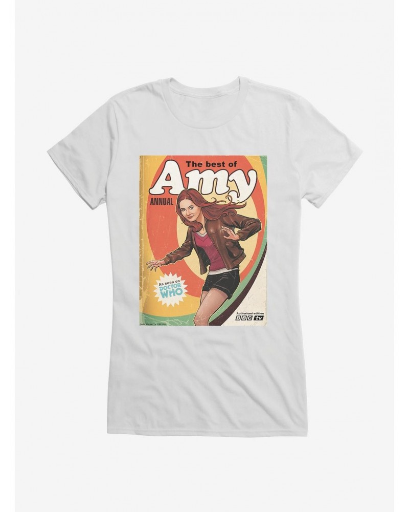 Doctor Who Annual The Best Of Amy Girls T-Shirt $9.46 T-Shirts