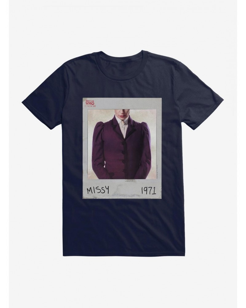 Doctor Who Missy 1971 Polaroid T-Shirt $10.76 T-Shirts