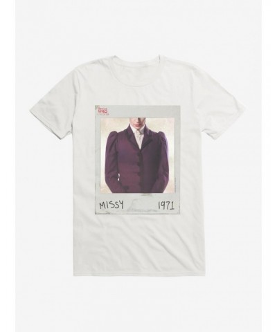 Doctor Who Missy 1971 Polaroid T-Shirt $10.76 T-Shirts