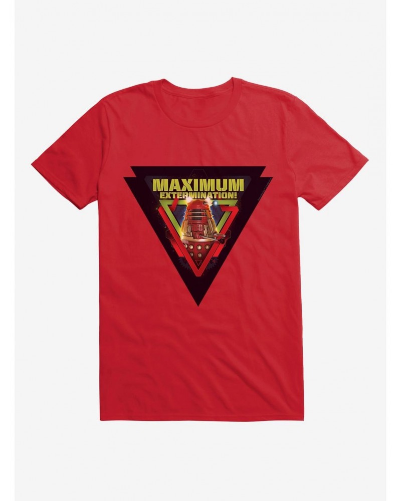 Doctor Who Dalek Maximum Extermination T-Shirt $7.65 T-Shirts