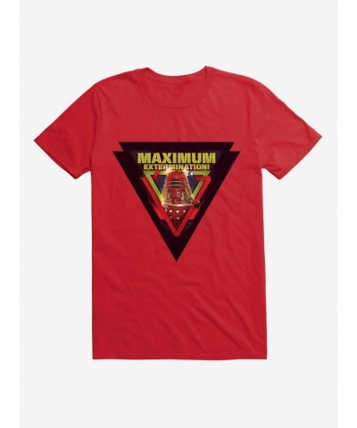 Doctor Who Dalek Maximum Extermination T-Shirt $7.65 T-Shirts