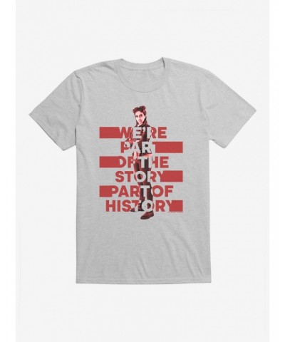 Doctor Who Thirteenth Doctor Yaz Part Of History T-Shirt $11.23 T-Shirts