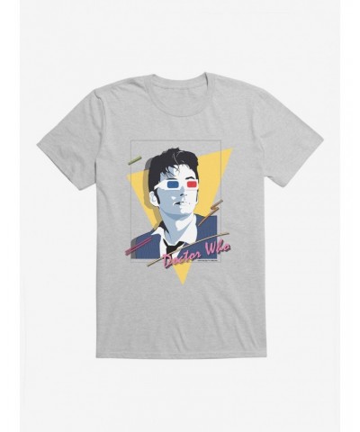 Doctor Who The Tenth Doctor 80s Art T-Shirt $10.99 T-Shirts