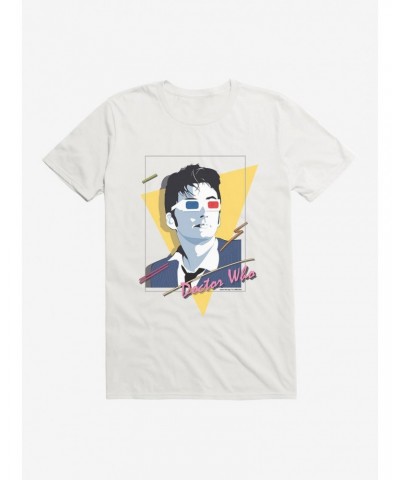 Doctor Who The Tenth Doctor 80s Art T-Shirt $10.99 T-Shirts