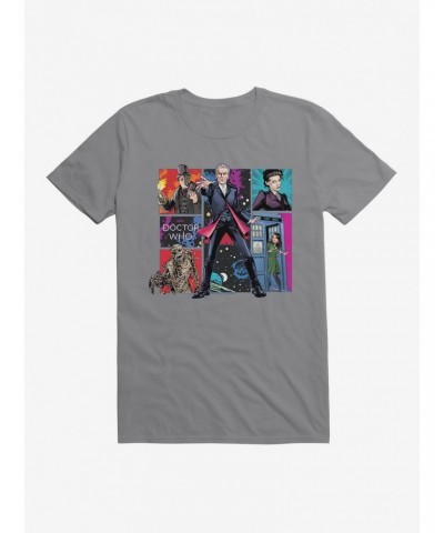 Doctor Who Twelfth Doctor Heroes And Villains T-Shirt $10.99 T-Shirts