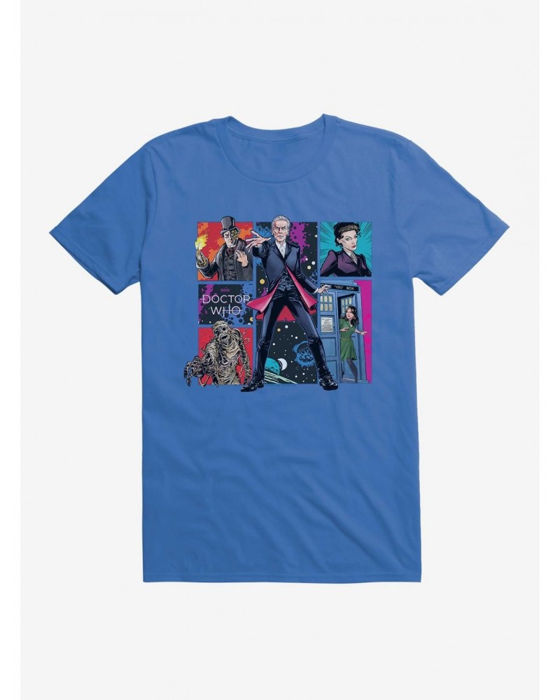 Doctor Who Twelfth Doctor Heroes And Villains T-Shirt $10.99 T-Shirts