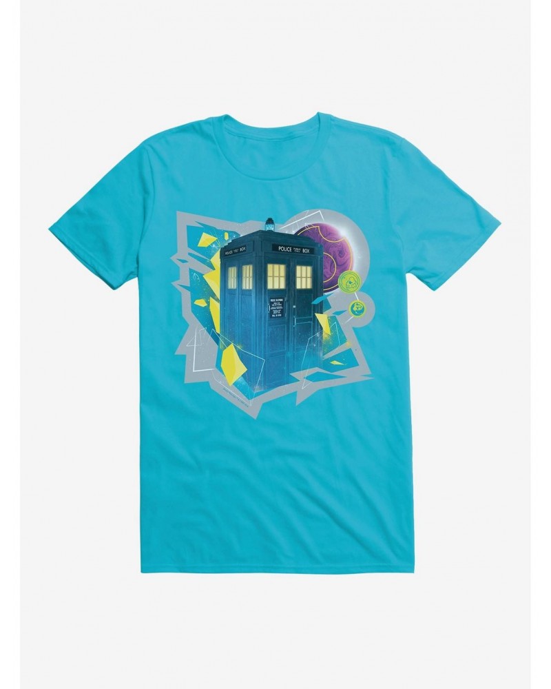 Doctor Who The Thirteenth Doctor Tardis Prism T-Shirt $11.23 T-Shirts