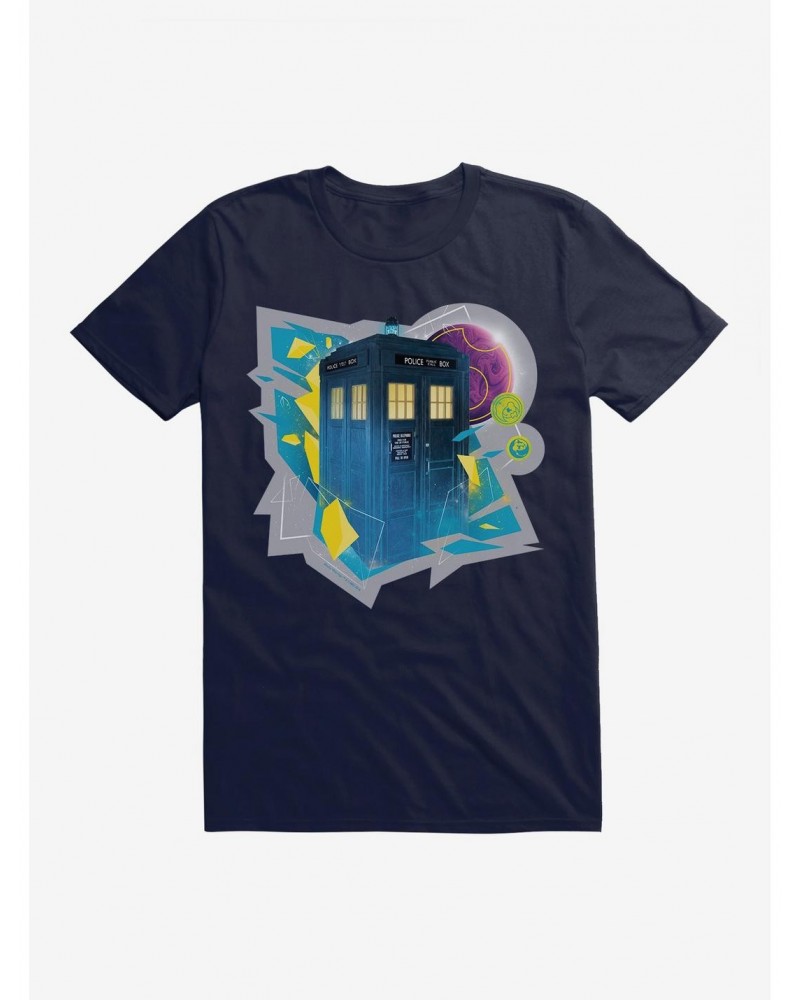 Doctor Who The Thirteenth Doctor Tardis Prism T-Shirt $11.23 T-Shirts