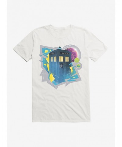 Doctor Who The Thirteenth Doctor Tardis Prism T-Shirt $11.23 T-Shirts