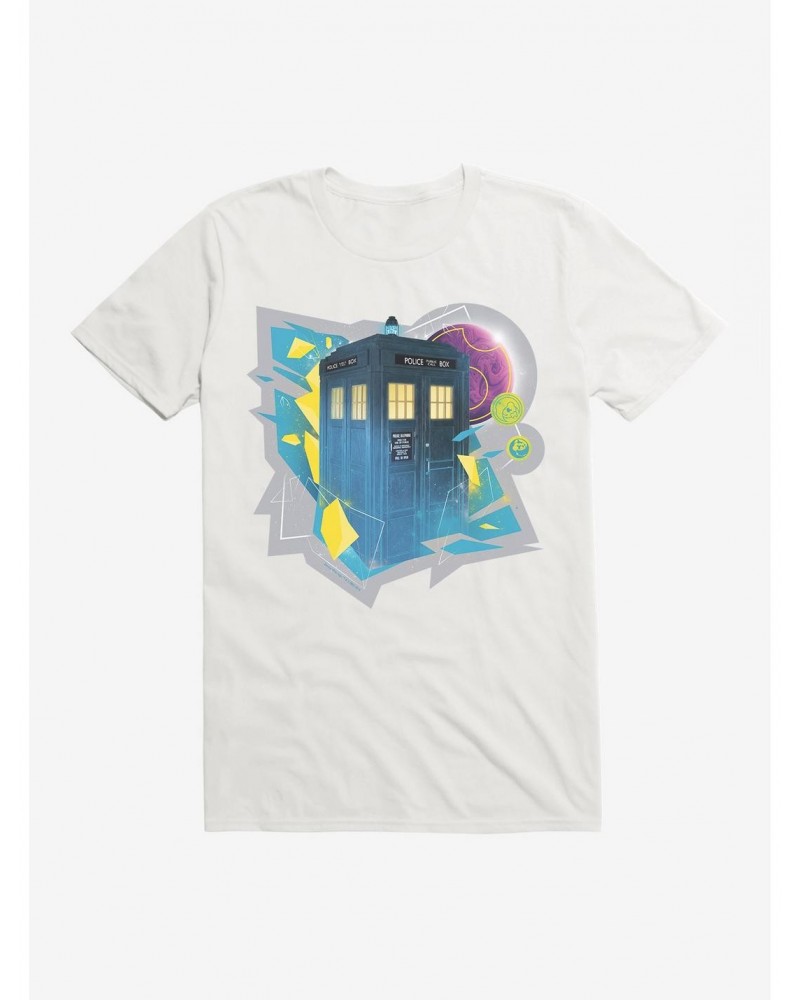 Doctor Who The Thirteenth Doctor Tardis Prism T-Shirt $11.23 T-Shirts