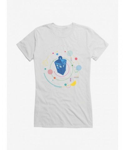 Doctor Who Thirteenth Doctor TARDIS Universe Girls T-Shirt $8.22 T-Shirts