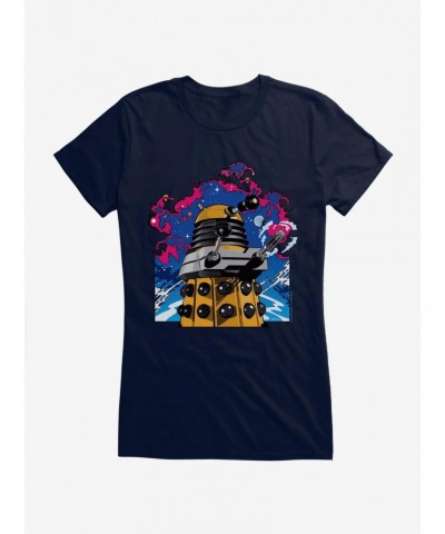 Doctor Who Dalek Colorful Space Girls T-Shirt $11.45 T-Shirts