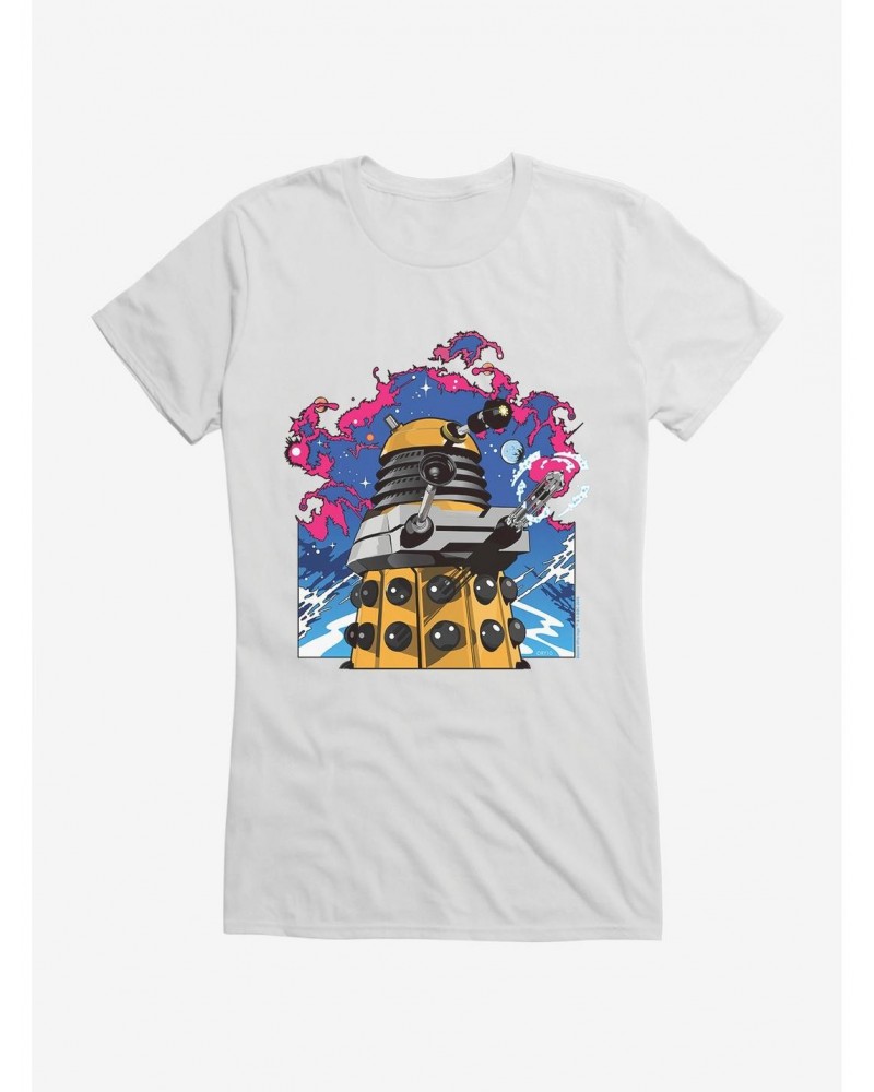 Doctor Who Dalek Colorful Space Girls T-Shirt $11.45 T-Shirts