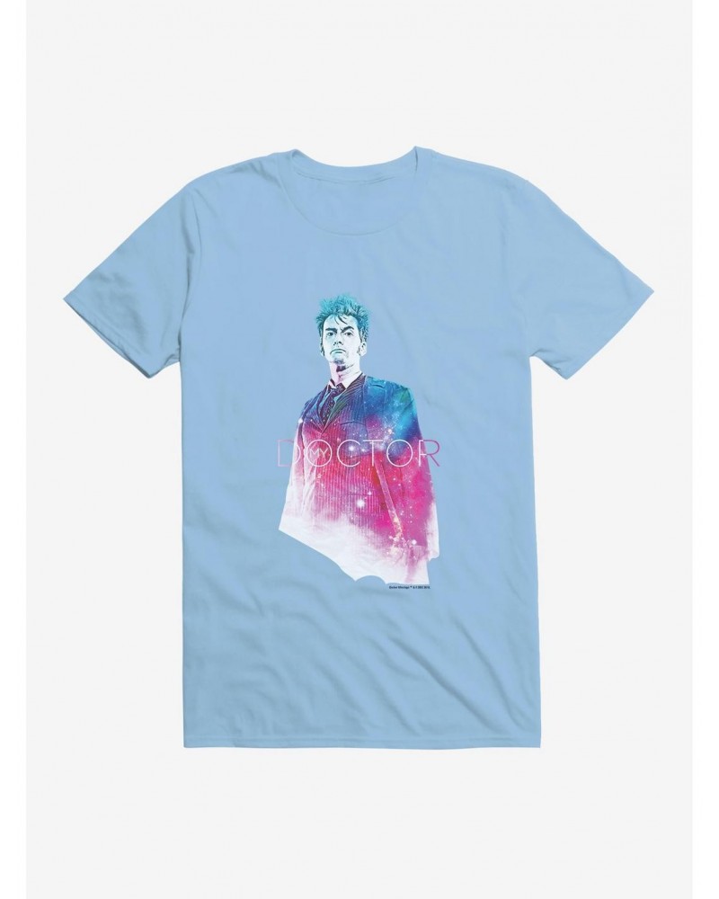 Doctor Who The Tenth Doctor Galaxy T-Shirt $11.95 T-Shirts